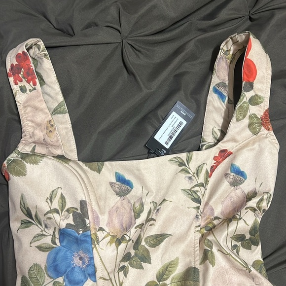 Floral corset dress NWT - Picture 4 of 5